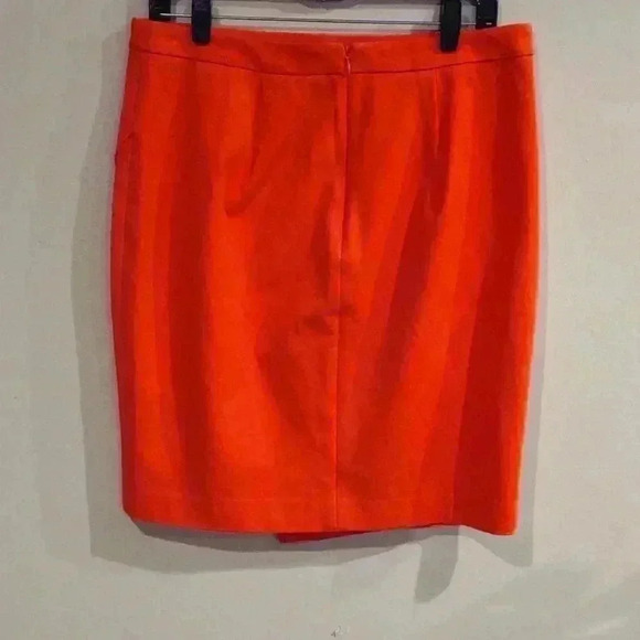 Banana Republic tangerine mini skirt size‎ 8 - Picture 3 of 4